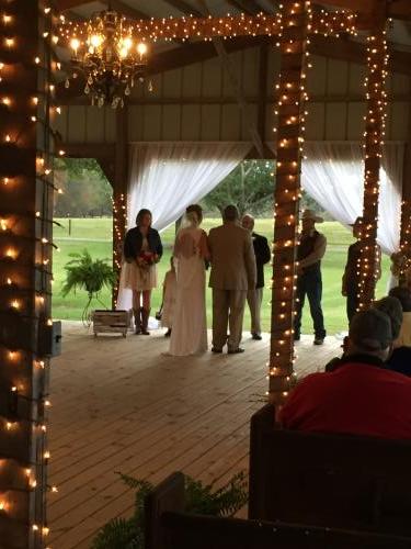 Ceremony at Twin Valley Farms,  Prattville, Alabama