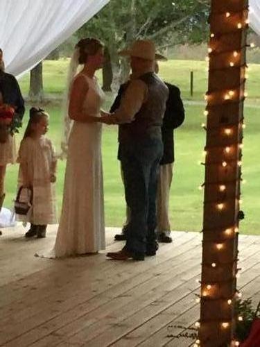 Ceremony at Twin Valley Farms, Prattville, Alabama